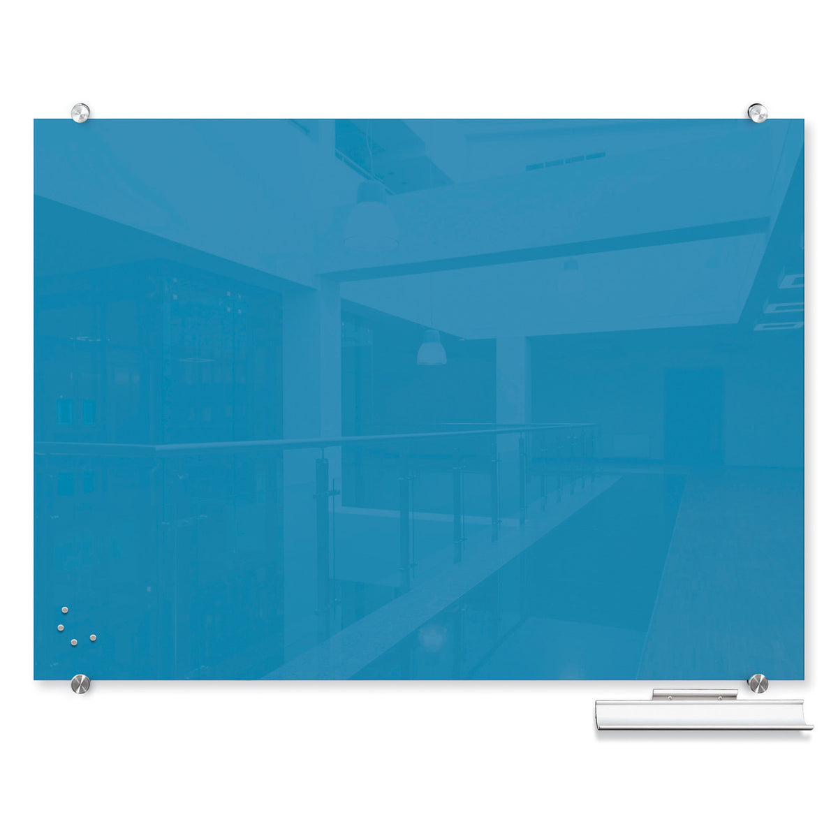 Visionary® Glass Dry Erase Whiteboard Nationwide Office Cubicles