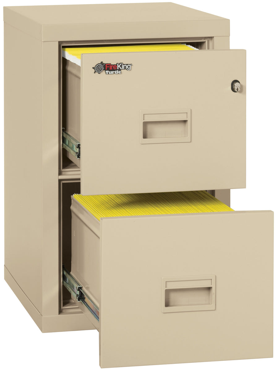 FireKing® Turtle 2 Drawer Vertical File | Nationwide Office Cubicles