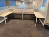 Global Compile 6x6 glass topped stations