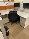 Herman Miller Canvas 6x6 glass topped stations