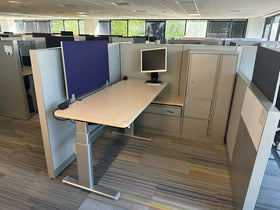 Steelcase Answer Workstations w/ Personal Storage Tower (6' x 6')