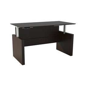 Medina™ Height-Adjustable Straight Desk