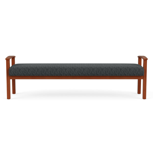 Lesro Amherst Wood 3-Seat Bench