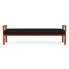 Lesro Amherst Wood 3-Seat Bench