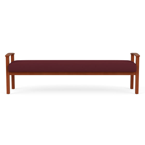 Lesro Amherst Wood 3-Seat Bench