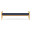 Lesro Amherst Wood 3-Seat Bench