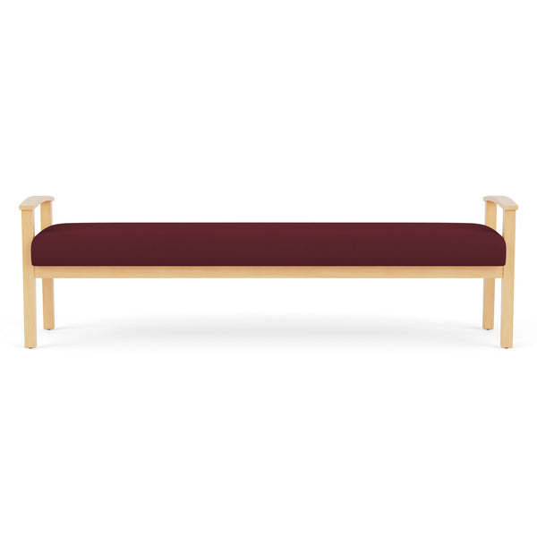 Lesro Amherst Wood 3-Seat Bench