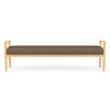 Lesro Amherst Wood 3-Seat Bench