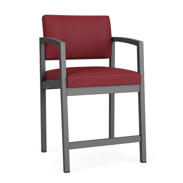 Lenox Steel Hip Chair by Lesro