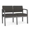Lenox Steel 2-Seat Sofa by Lesro