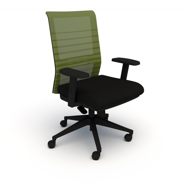 Lucky Mesh-Back Chair by Compel