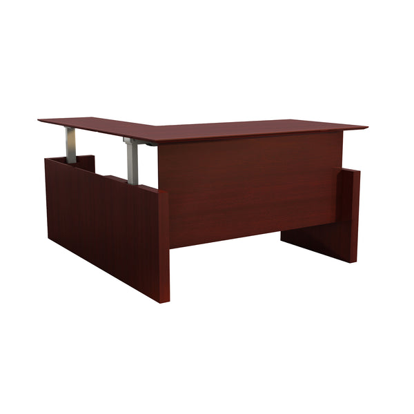 Medina™ Height-Adjustable L-Shaped Desk