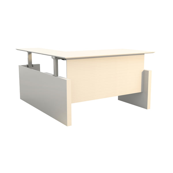 Medina™ Height-Adjustable L-Shaped Desk