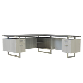 Mirella™ L-Shaped Configuration Desk, BF/BF