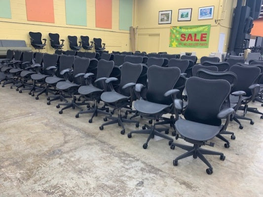 Refurbished herman best sale miller mirra chair