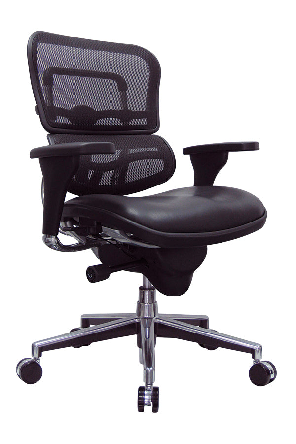 Eurotech Ergo Mid Mesh Back with Leather Seat