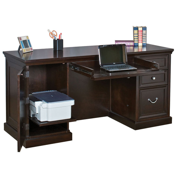 Markle Desk with Printer Compartment by OfficeSource