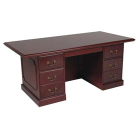 Double Pedestal Executive Desk by OfficeSource